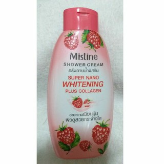 Mistine shower cream ครีมอาบน้ำมิสทิน super nano whitening plus collagen