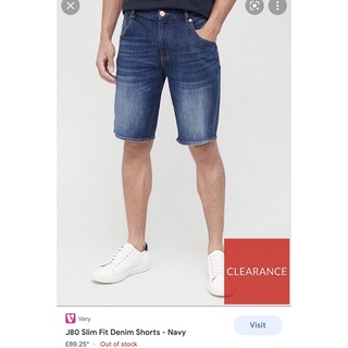 กางเกงยีนส์ ขาสั้น อาร์มานี่ Armani Exchange J80 Mens Denim Shorts