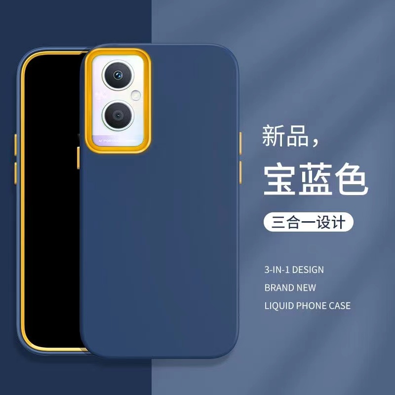 เคส OPPO Reno 8Z 7Z 6Z 8T 5G เคส OPPO Reno 8 6 5 2 in 1 เคสโทรศัพท์มือถือแบบใส หนา สําหรับ