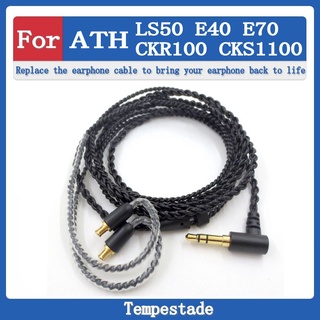 สายเคเบิ้ลหูฟัง แบบเปลี่ยน สําหรับ ATH LS50 E40 E70 CKR100 CKS1100