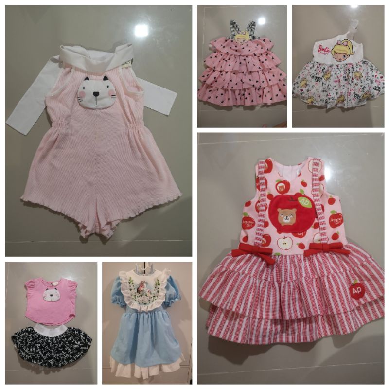 เสื้อผ้าลูกสาวมือสอง งานแบรนด์ งานพรี #Pumm #Arpanetgirl​ #barbie #sumikko​