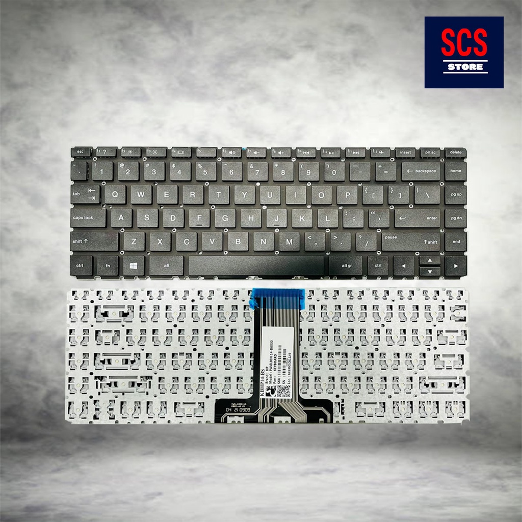 HP Pavillion 14-BS 14-BK 14-BA 14-BR 14-BF 14-BW 14-CM W125 Q186 Q189 C121 คีย์บอร์ด