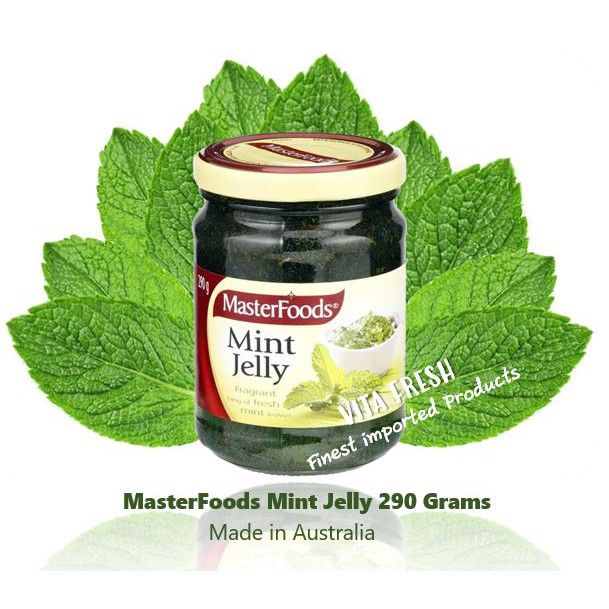 มิ้นท์เจลลี่ MINT JELLY MASTERFOODS 290g มิ้นท์เจลลี่ 290กัม มาสเตอร์