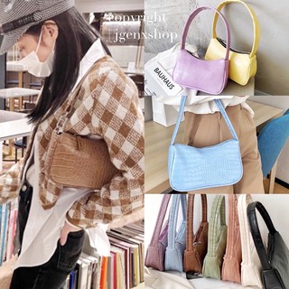 - JENNIE🤎Handbag กระเป๋าหนังจระเข้ 10 สี สไตล์ jennie blackpink -