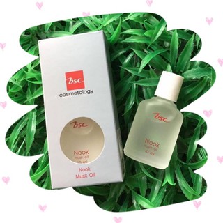 BSC NOOK MUSK OIL แบบเติม ขนาด 10 ML. น้ำหอมนุค กลิ่นหอม ติดทนนาน แท้ 100%