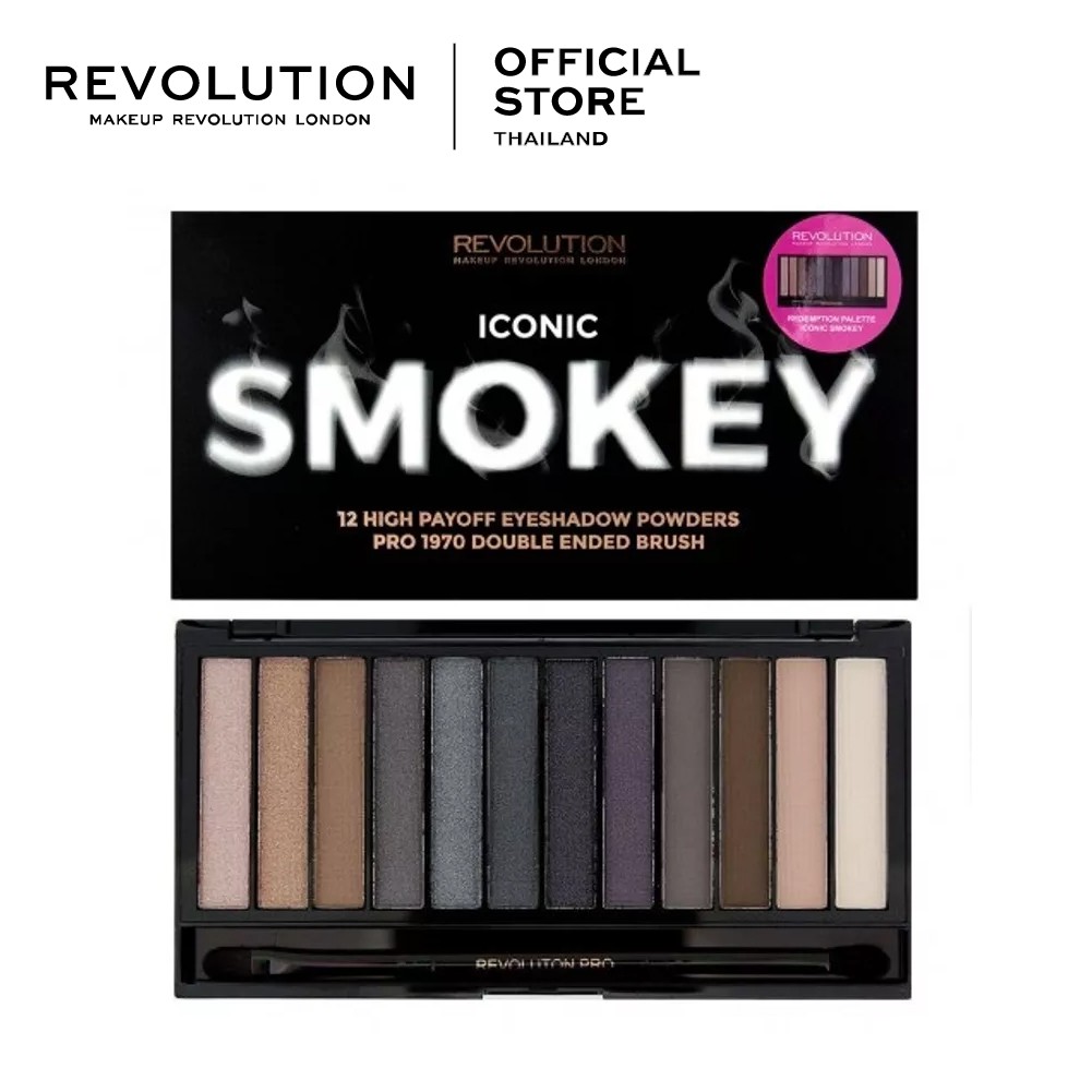 Makeup Revolution Redemption Iconic Smokey Palette Review