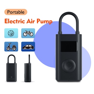 เครื่องปั๊มลมไฟฟ้า Xiaomi เติมลมยางแบบพกพา 1S Mijia Mi Portable Electric Air Pump เครื่องสูบลมอัตโนมัต เติมลมรถยนต์