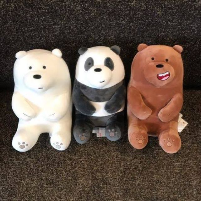 ตุ๊กตาหมี we bare bears