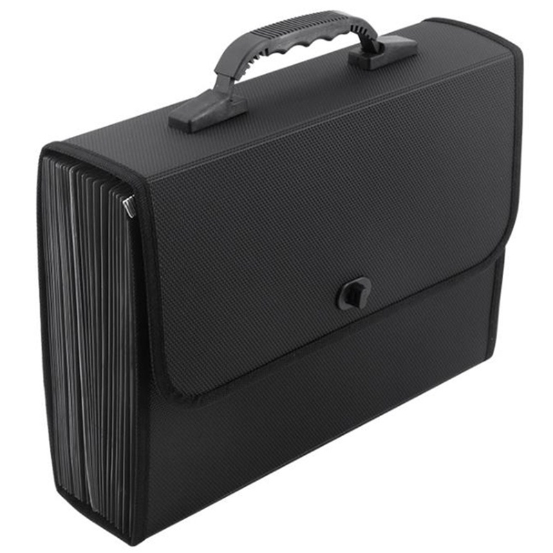 26 grid portable organ bag a4 multi layer file folder for office