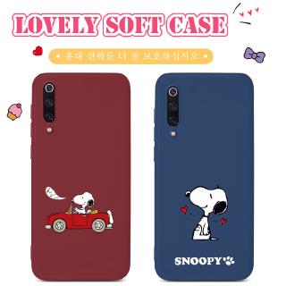 เคสโทรศัพท์สำหรับ Xiaomi Mi 11 10T 10 A3 8 9 9T Pro Lite Ultra Poco X3 NFC M3 F3 F1 X2 F2 Pro Note10 Pro Lite Youth 11i Mi10 Mi8 Mi9 CC9E CC9 Pro Note 10 Lite Explorer Case Snoopy Lovely Pattern TPU Casing