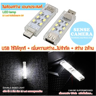 ไฟ 12 led usb รุ่นพิเศษ - สว่าง ไม่จำกัด ✰ ออกทริป ตั้งแคมป์ ไฟดับ ไฟ ฉุกเฉิน effect​ ถ่ายรูป