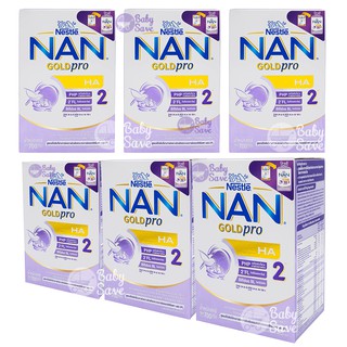 NAN GoldPro HA2 แนน โกลด์โปร เอชเอ 2 ขนาด 700กรัม. x 6 กล่อง ยกลัง