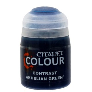 Citadel : CONTRAST: AKHELIAN GREEN (18ML) สีอะคริลิคสำหรับทาโมเดล