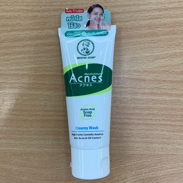 Mentholatum acnes creamy wash 50g