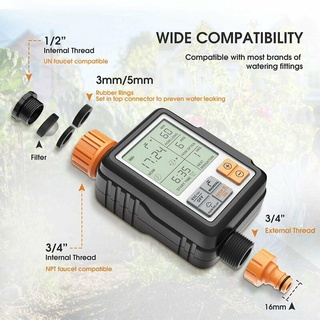 เครื่องตั้งเวลารดน้ำต้นไม้อัตโนมัติ เครื่องตั้งเวลาสปริงเกอร์  water timer Digital