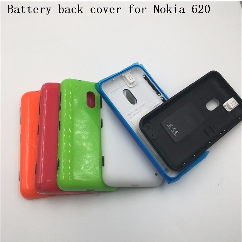 เคสฝาหลังสําหรับ Nokia Lumia 620 N620 + ปุ ่ ม