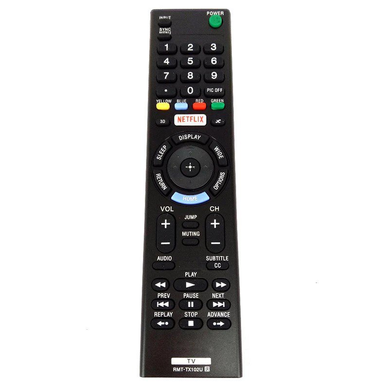 Sony Bravia TV RMT-TX102U RMT-TX102D Replace Remote Control for Sony ...