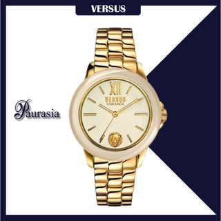 [ของแท้] Versus by Versace นาฬิกาข้อมือ ผู้หญิง รุ่น VERSUS SCC05-0016 ABBEY ROAD BEIGE DIAL ST,YGBRACELET paurasia