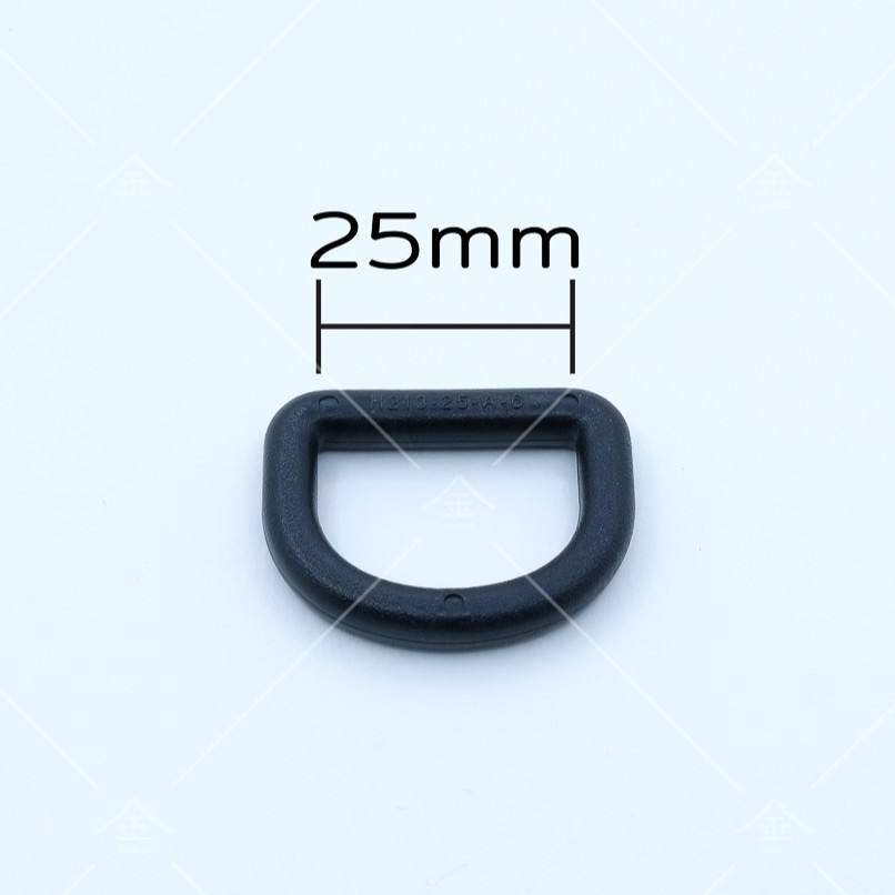 ปลีก/ส่ง (10ชิ้น) ห่วงตัวDพลาสติกแบน(ตัวหนา) 2.5ซม. 10ชิ้น งานพลาสติกอย่างดี ทนทาน (PH2013-หนึ่งนิ้ว