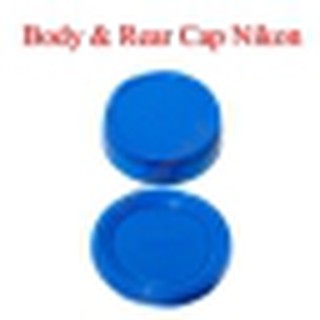 Blue Color Body Rear Lens Cap For Nikon ฝาปิดบอดี้และฝาปิดท้ายเลนส์นิคอนสีฟ้า