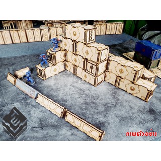 barricades ชุดประกอบฉากจำลอง for Warhammer 40k