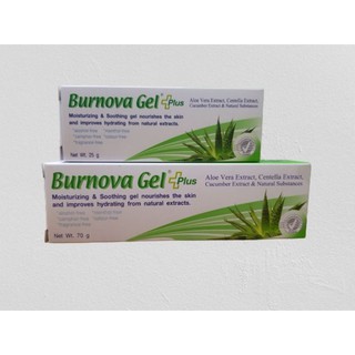 เจลว่านหางจระเข้ Burnova gel plus