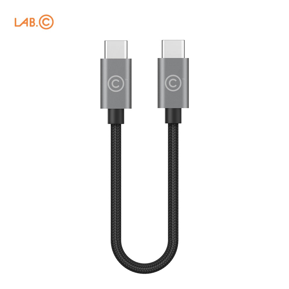 LAB.C สาย USB C to C  Cable 3.0 ยาว 15cm / 1m. : Space Grey