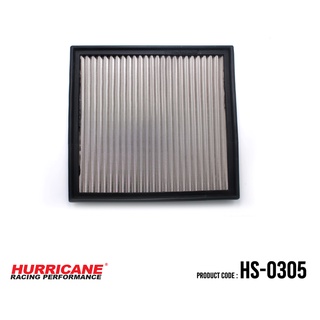 HURRICANE กรองอากาศสแตนเลสสตีล เฮอร์ริเคน รุ่น HS-0305 Buick Chevrolet Opel Vauxhall