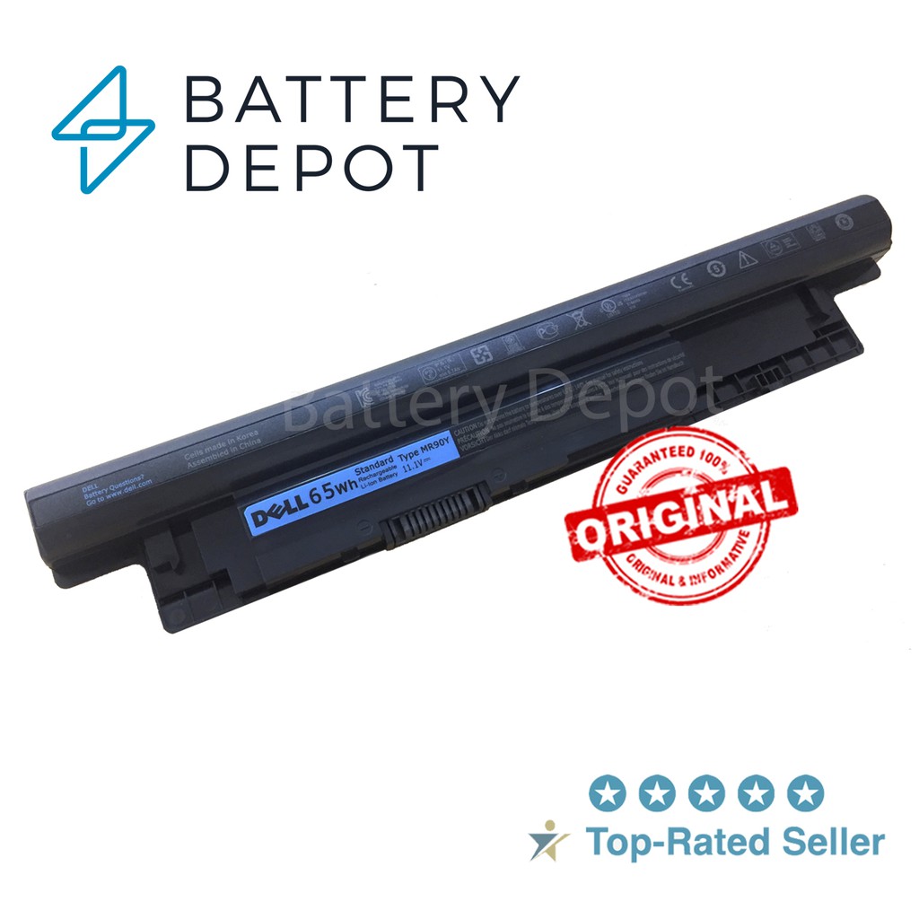 Dell แบตเตอรี่ ของแท้ MR90Y 11.1v 65Wh (Dell Inspiron 3421 5421 3521 5521 3721 14-3421 15-3521 Series) Dell battery #1