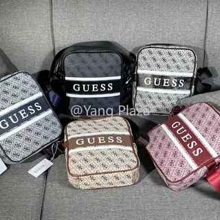 Guess กระเป๋าสะพายข้าง มีซิป ใส่กล้อง สําหรับผู้หญิง