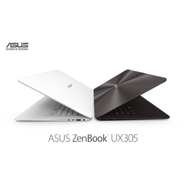 Asus Zenbook UX305 มือสองสภาพสวย ลงโปรแกรมพื้นฐานแล้ว ใช้งานได้ปกติ ไม่เคยตกไม่เคยถูกแกะซ่อม