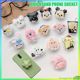 จัดส่งรวดเร็วLiquid 3d Quicksand Phone Griptok Phone Ring Ho…