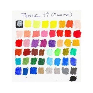 สีชอล์ค เพนเทล 12 / 16 / 25 / 36 / 50 สี Pentel Oil Pastel สีชอล์คน้ำมัน สีชอล์ก