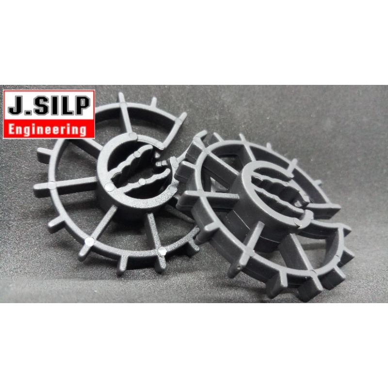 ลูกปูนพลาสติก 1 กล่องมี 100 ตัว Wheel, Wheel spacer, Wheelspacer