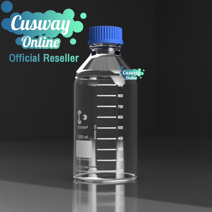 [Easy E-Receipt] Schott Duran® ขวดแก้วโบโรซิลิเกต มีฝาปิด Schott Duran® แท้ 100% ผลิตจากเยอร์มันนี