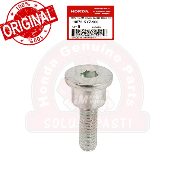 ต้นฉบับ!! Bolt Cam Chain Guide Roller Bolt Roller Kamprat Blade Supra X 125 Helm in Fi 14675-KYZ-900
