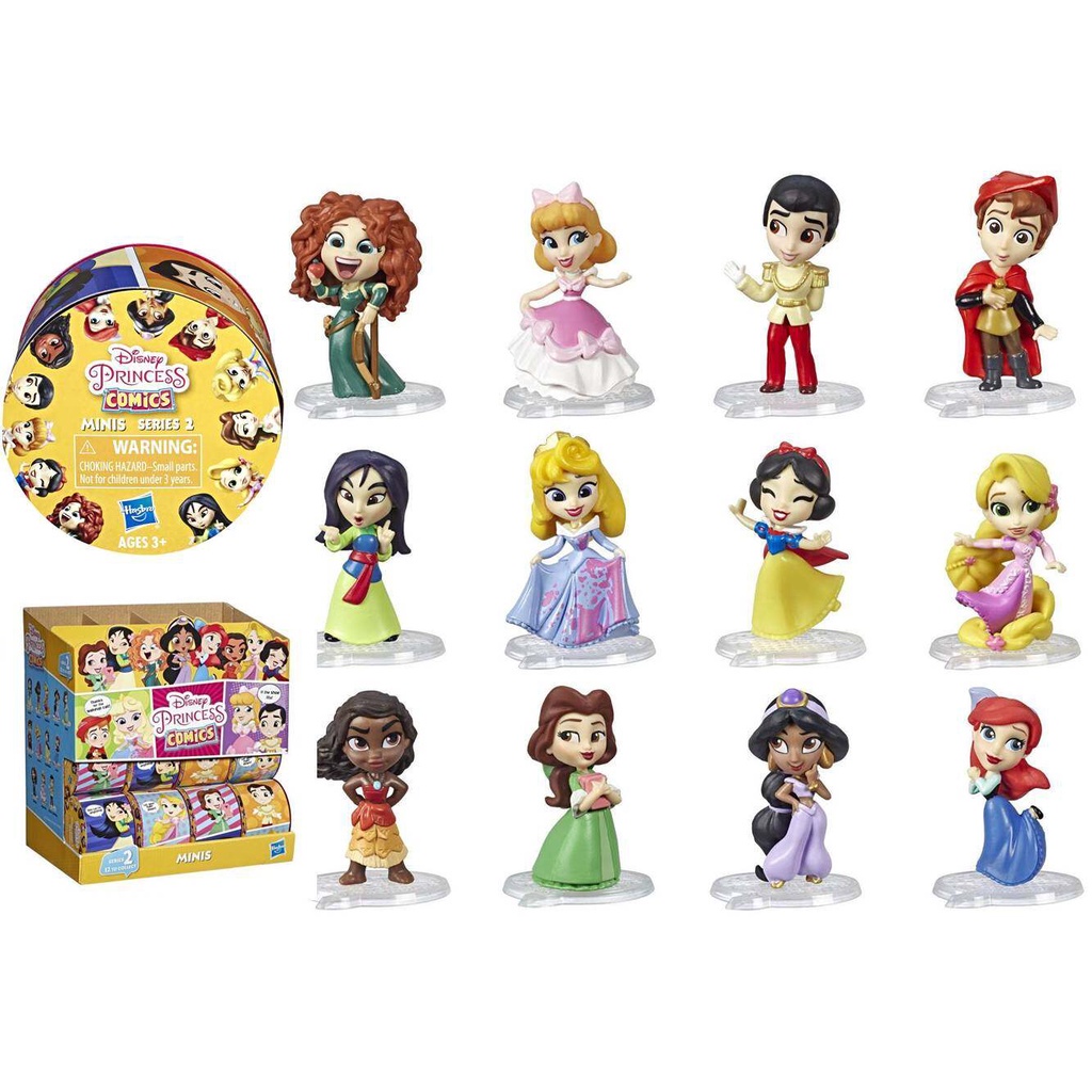 Disney Princess Comics Minis Series 2 ของแท้จากญี่ปุ่น