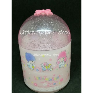 กล่องกลมลิตเติ้ลทวิน Vintage Littletwinstars round container in 1994