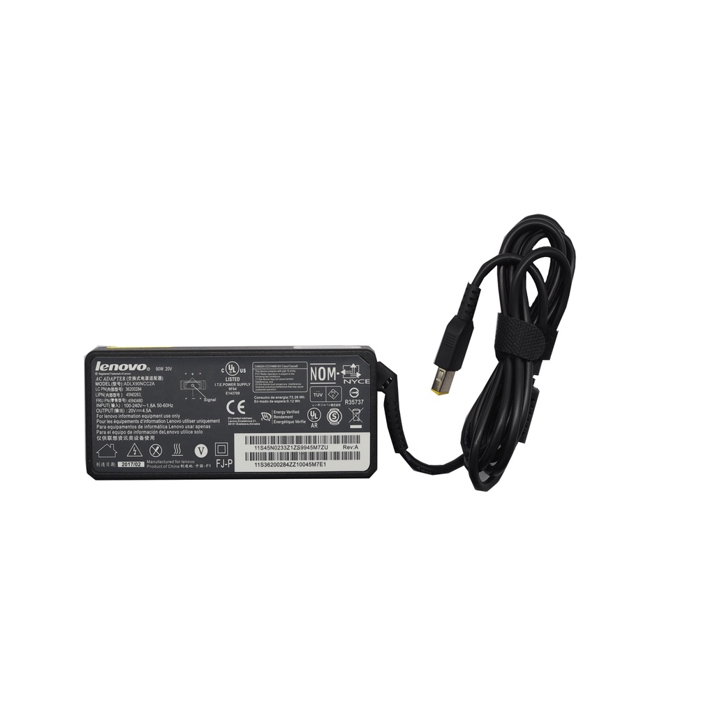รับประกัน 2 ปี ADAPTER LENOVO 20V 4.5A *USB / อะแดปเตอร์ เลอโนโว 20V 4.5A *USB