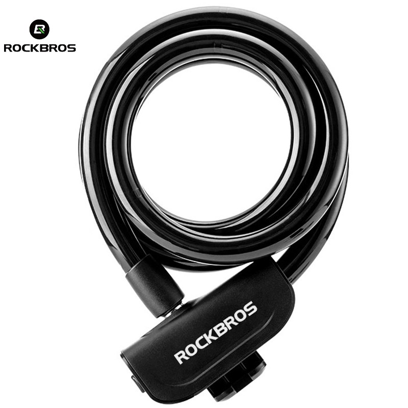 【TH Delivery】ROCKBROS สายเคเบิ้ลล็อคจักรยานกันขโมยแบบพกพา