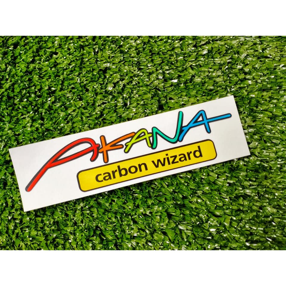 สติ๊กเกอร์ AKANA CABON ขนาดกลาง สลับสีสะท้อนแสง ราคา ถูกที่สุด ดีลบีเคเค แกลเลอรีภาพที่ 2
