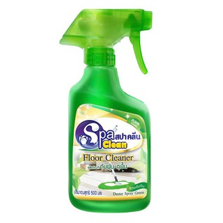 น้ำยาดันฝุ่นพื้น SPA CLEAN 500 มล.LIQUID DUST REMOVER FLOOR SPA CLEAN 500ML