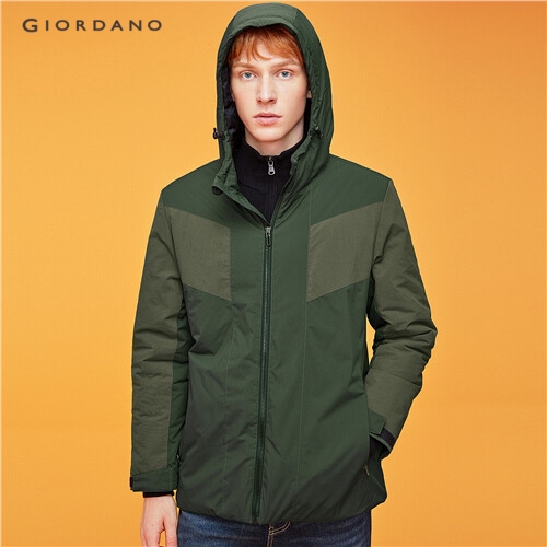 GIORDANO MEN Contrast hooded coat 01079745