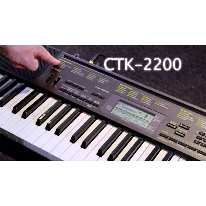 คีย์บอร์ดไฟฟ้า Casio CTK-2200 มือสอง สภาพดีมาก