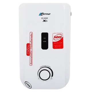 Water heater SHOWER HEATER ASTINA EC-999E(X3) 3,500W Hot water heaters Water supply system เครื่องทำน้ำอุ่น เครื่องทำน้ำ