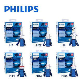 หลอดไฟหน้า LED Philips Ultinon 6000K +150%