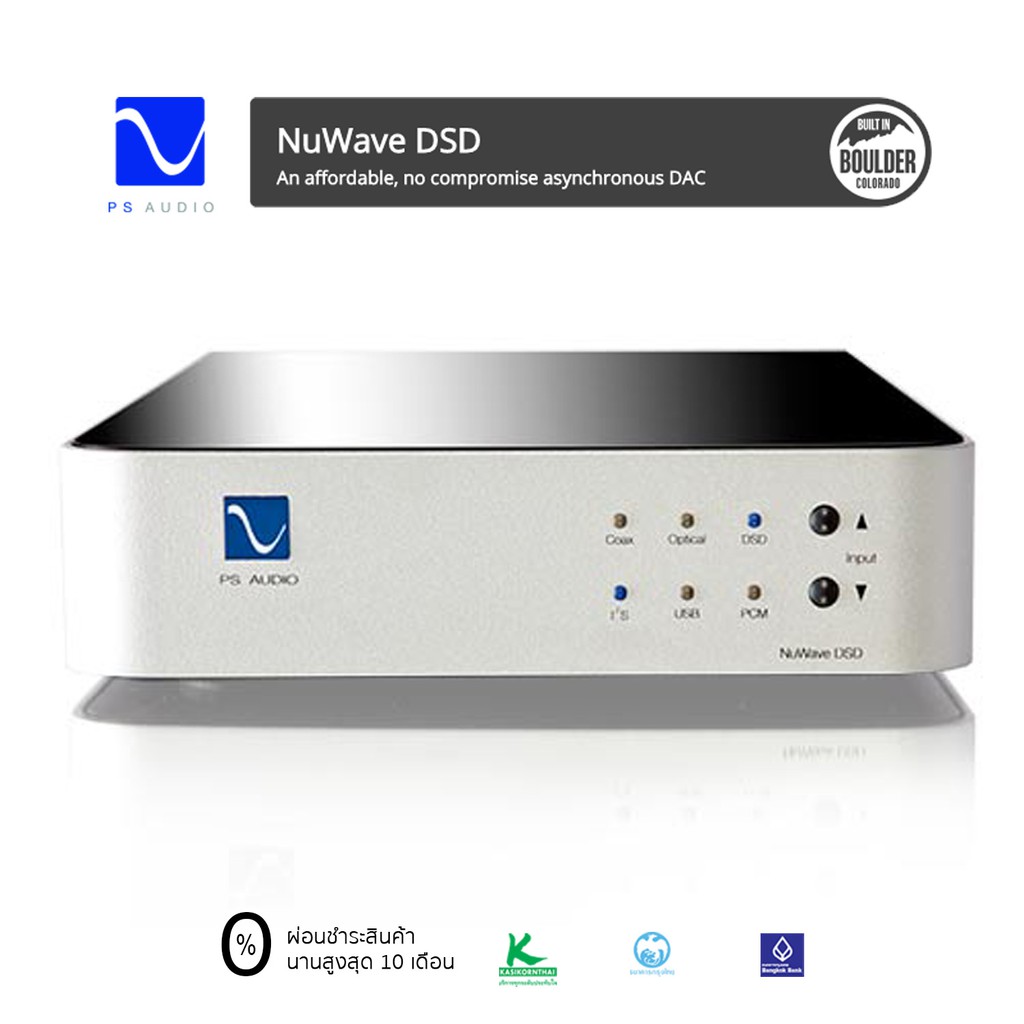 DAC 32 Bit | PS Audio - NuWave DSD | Single Ended Class A - Chip ESS ...