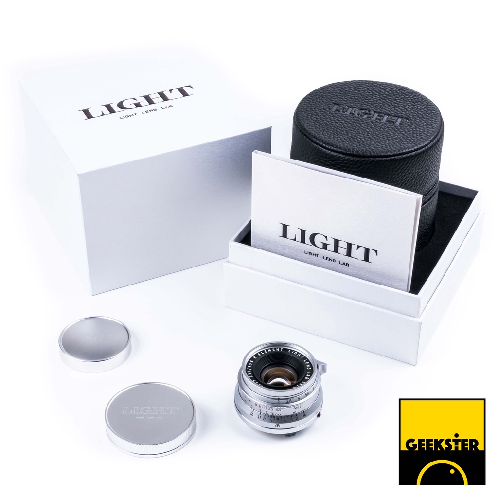 เลนส์ Light Lens Lab 8E 35mm f2 ล็อตใหม่ล่าสุด V6LC Summicron( Cron 8 E 35 mm f 2 จีน Leica M