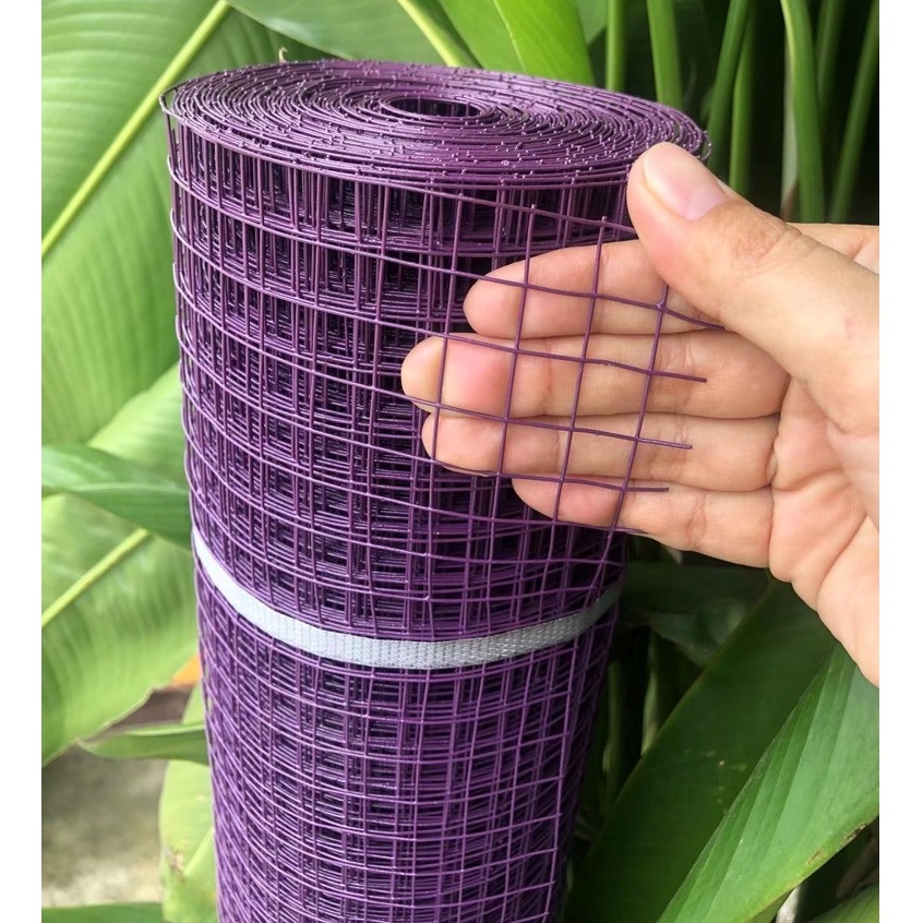ลวดตาข่ายชุบพีวีซี12นิ้ว (สูง0.9m x10m) ตาเล็กกันงู ตะแกรงกรงไก่PVC ตา ...