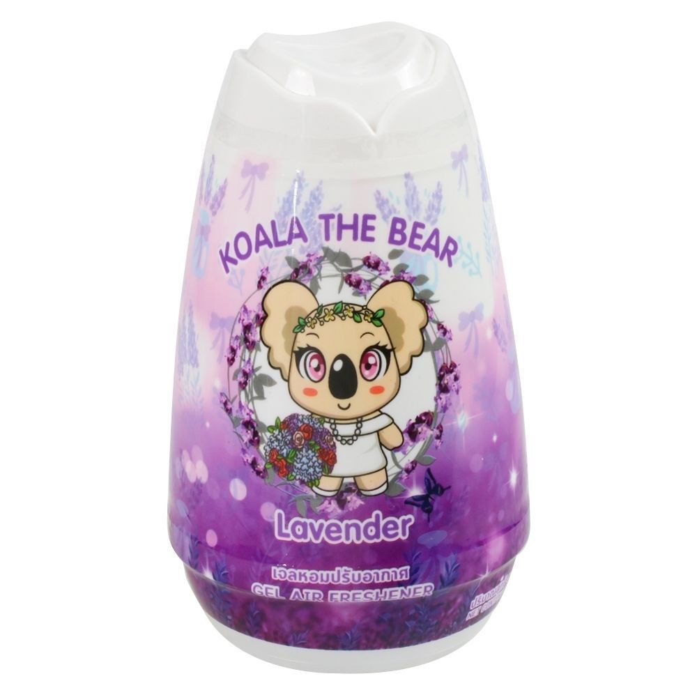 น้ำหอมปรับอากาศ ปรับอากาศเจลปรับอากาศ KOALA THE BEAR ลาเวนเดอร์ 212 กรัมAIR FRESHENER GEL KOALA THE 